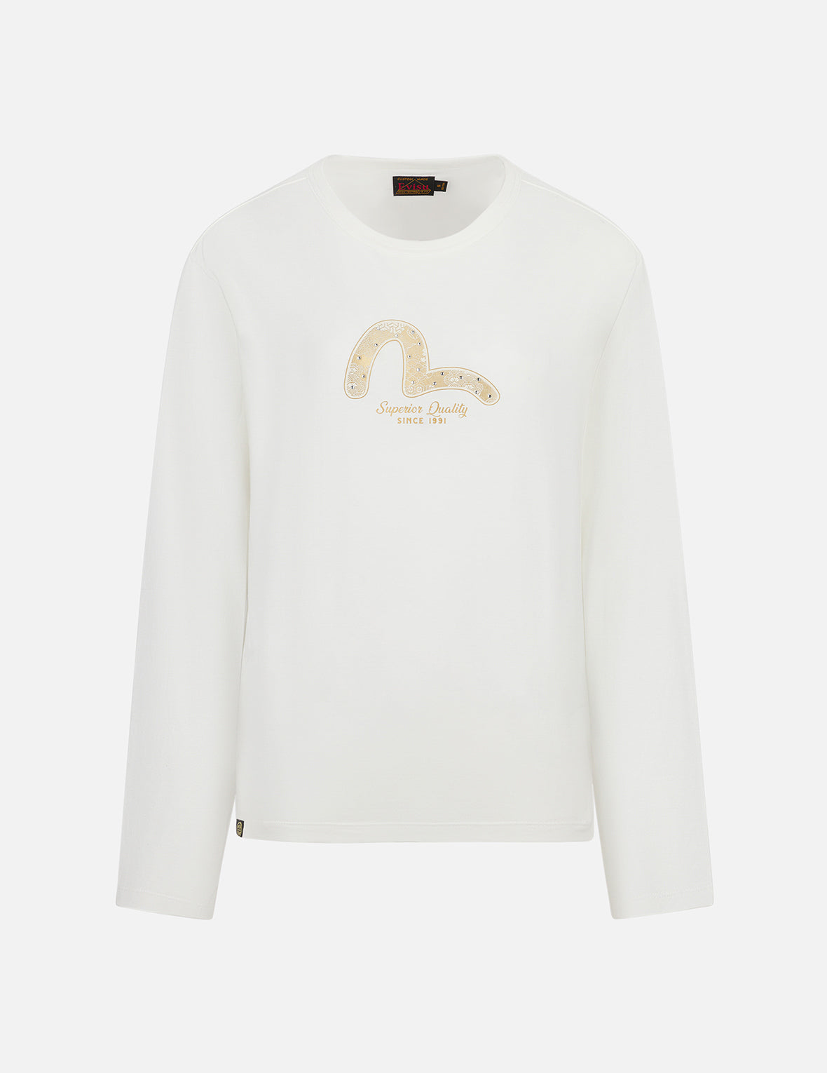 海鸥箔印铆钉常规版型T恤